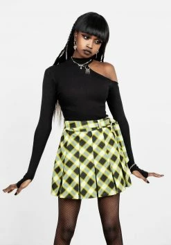 LVT1 NOCTURA CHECK SKORT