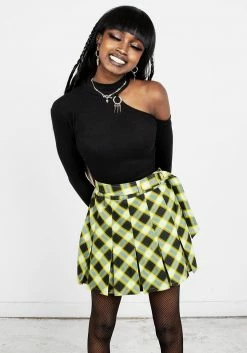 LVT1 NOCTURA CHECK SKORT