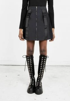 LVT1 Bottoms Lori A-Line Cargo Skirt