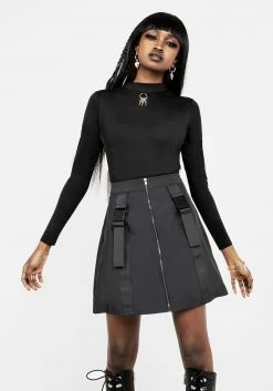 LVT1 Bottoms Lori A-Line Cargo Skirt