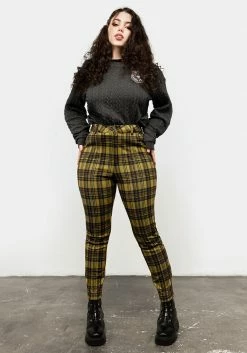 LVT1 Albertine Skinny Check Trousers