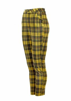 LVT1 Albertine Skinny Check Trousers