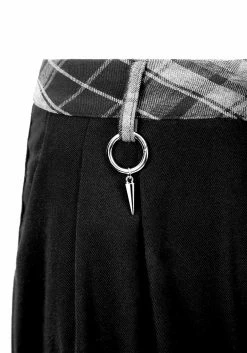 LVT1 Bottoms SUNNYDALE CHECK TAILORED TROUSERS 21 LVT1 Bottoms SUNNYDALE CHECK TAILORED TROUSERS