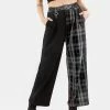 LVT1 Bottoms SUNNYDALE CHECK TAILORED TROUSERS