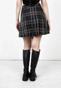 LVT1 SUNNYDALE CHECK MINI SKIRT