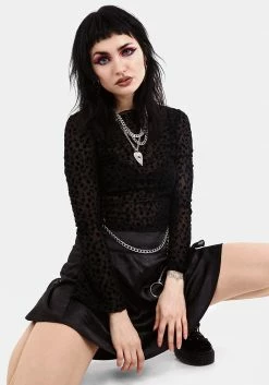 LVT1 Sad Poets Society TABULARASA MINI SKIRT WITH BELT CHAIN 17 LVT1 Sad Poets Society TABULARASA MINI SKIRT WITH BELT CHAIN
