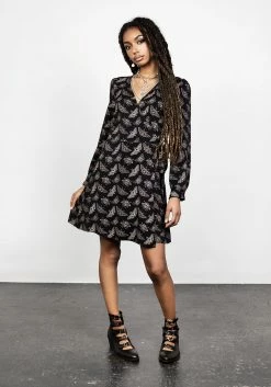 LVT1 MORTMOTH WRAP MINI DRESS Dresses