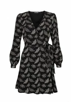 LVT1 MORTMOTH WRAP MINI DRESS Dresses