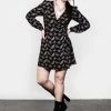 LVT1 MORTMOTH WRAP MINI DRESS Dresses
