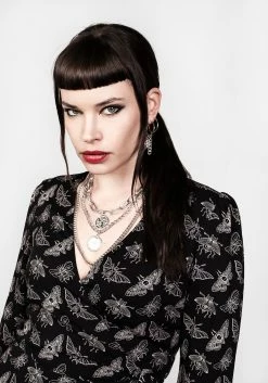 LVT1 MORTMOTH WRAP MINI DRESS Dresses