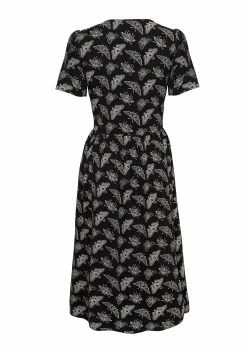 LVT1 MORTMOTH SHORT SLEEVE MIDI DRESS