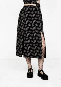 LVT1 MORTMOTH MIDI SKIRT WITH SPLITS Bottoms