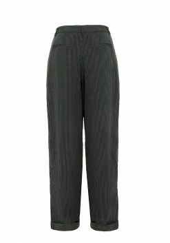 LVT1 Bottoms DANDY STRIPED TROUSERS WITH CHAIN