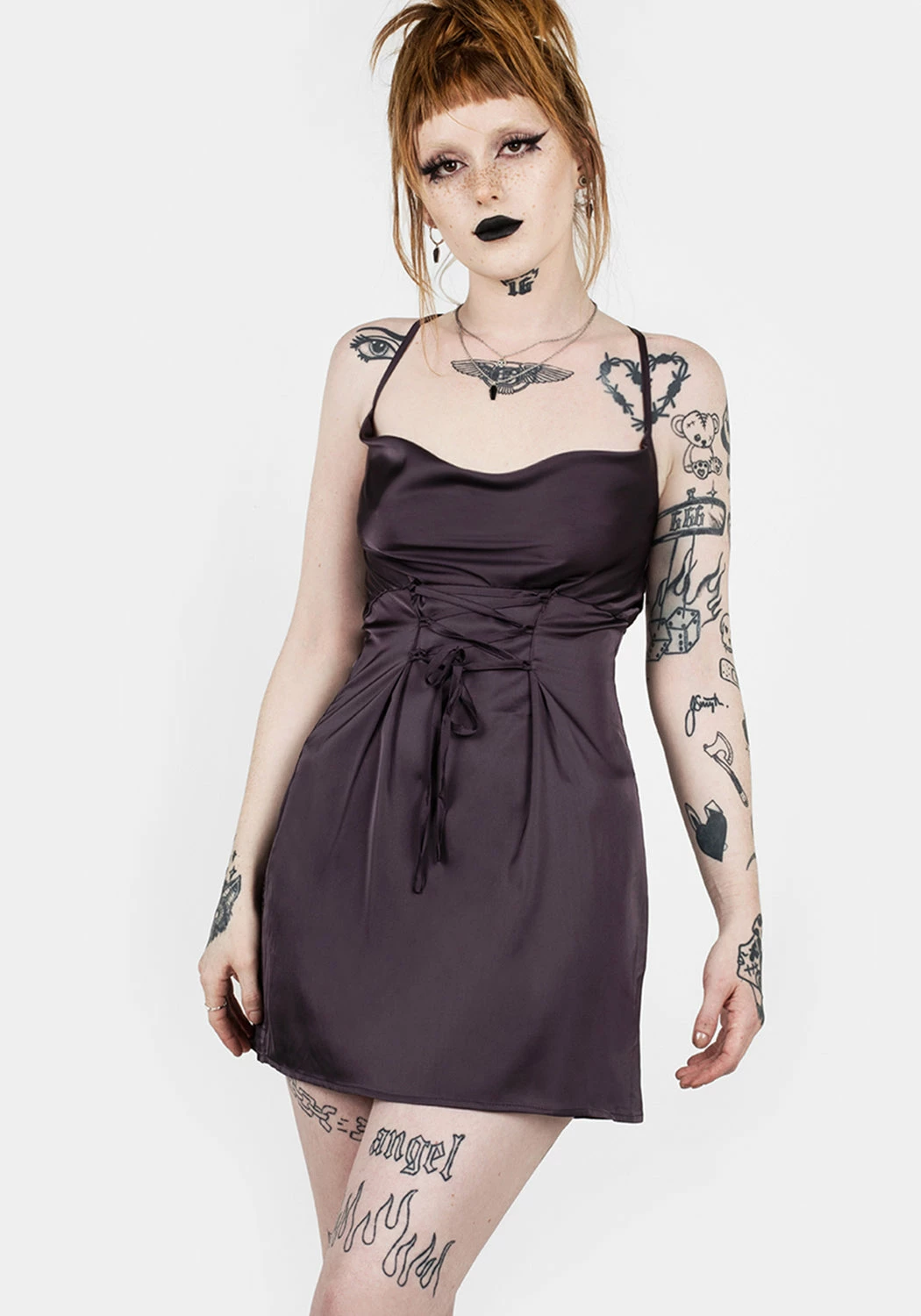 LVT1 Dresses BOULEVARD MINI COWL DRESS 3 LVT1 Dresses BOULEVARD MINI COWL DRESS