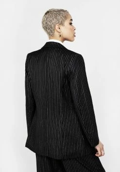 LVT1 Tops NIGHTMARE TAILORED FITTED BLAZER