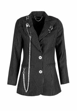 LVT1 Tops NIGHTMARE TAILORED FITTED BLAZER