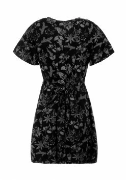 LVT1 Dresses Poisonous Plants Wrap Mini Dress