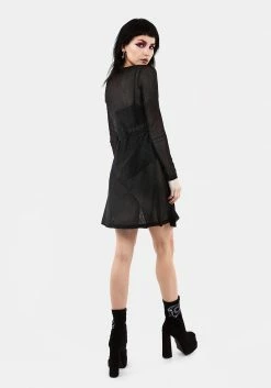 LVT1 AMORE SHEER WRAP DRESS Dresses