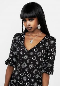 MET1 MOONBEAM MIDI DRESS