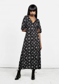 MET1 MOONBEAM MIDI DRESS