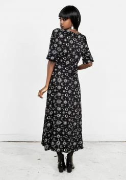 MET1 MOONBEAM MIDI DRESS