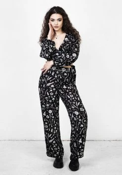 MET1 HEDGEWITCH WIDE LEG TROUSER