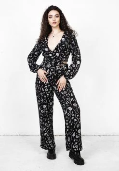 MET1 HEDGEWITCH WIDE LEG TROUSER