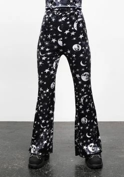 MET1 ALLNIGHTER VELVET FLARES Bottoms 8 MET1 ALLNIGHTER VELVET FLARES Bottoms