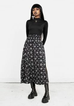 MET1 MOONBEAM MIDAXI SKIRT Bottoms