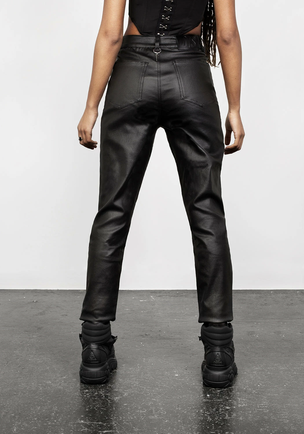 MET1 Bottoms BITEFEST COATED SKINNY TROUSER 7 MET1 Bottoms BITEFEST COATED SKINNY TROUSER