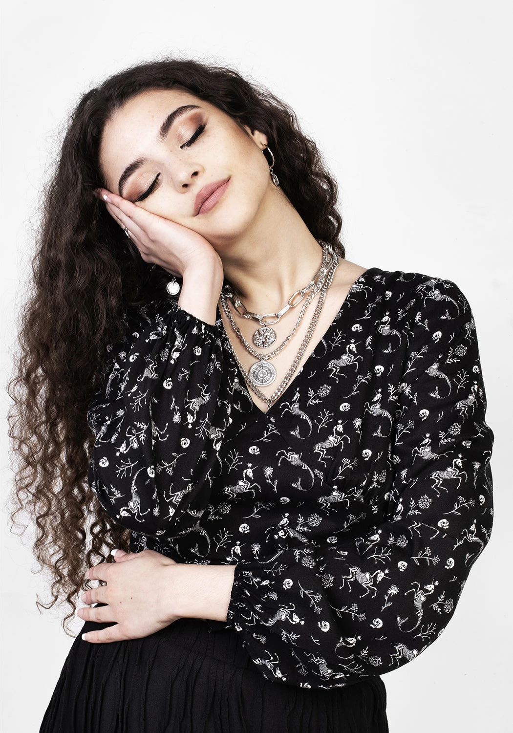 MET1 Tops MAKEBELIEVE TIE FRONT CROP TOP 4 MET1 Tops MAKEBELIEVE TIE FRONT CROP TOP