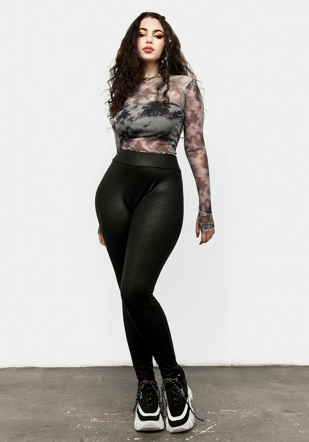 MET1 HEAVENS MESH CROP TOP Tops 5 MET1 HEAVENS MESH CROP TOP Tops