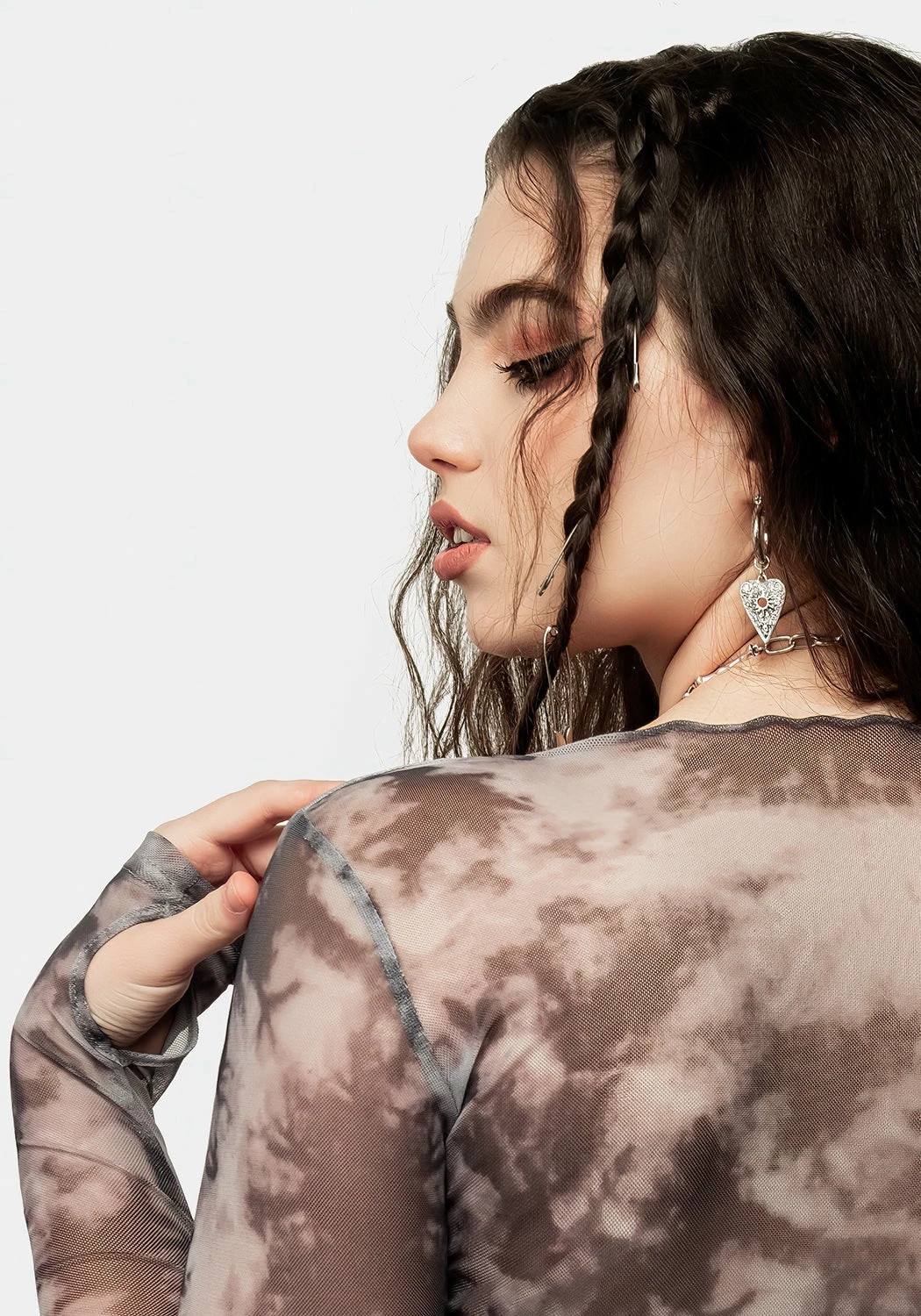 MET1 HEAVENS MESH CROP TOP Tops 9 MET1 HEAVENS MESH CROP TOP Tops