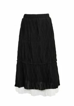 MET1 Bottoms MUTINY LAYERED MIDI SKIRT
