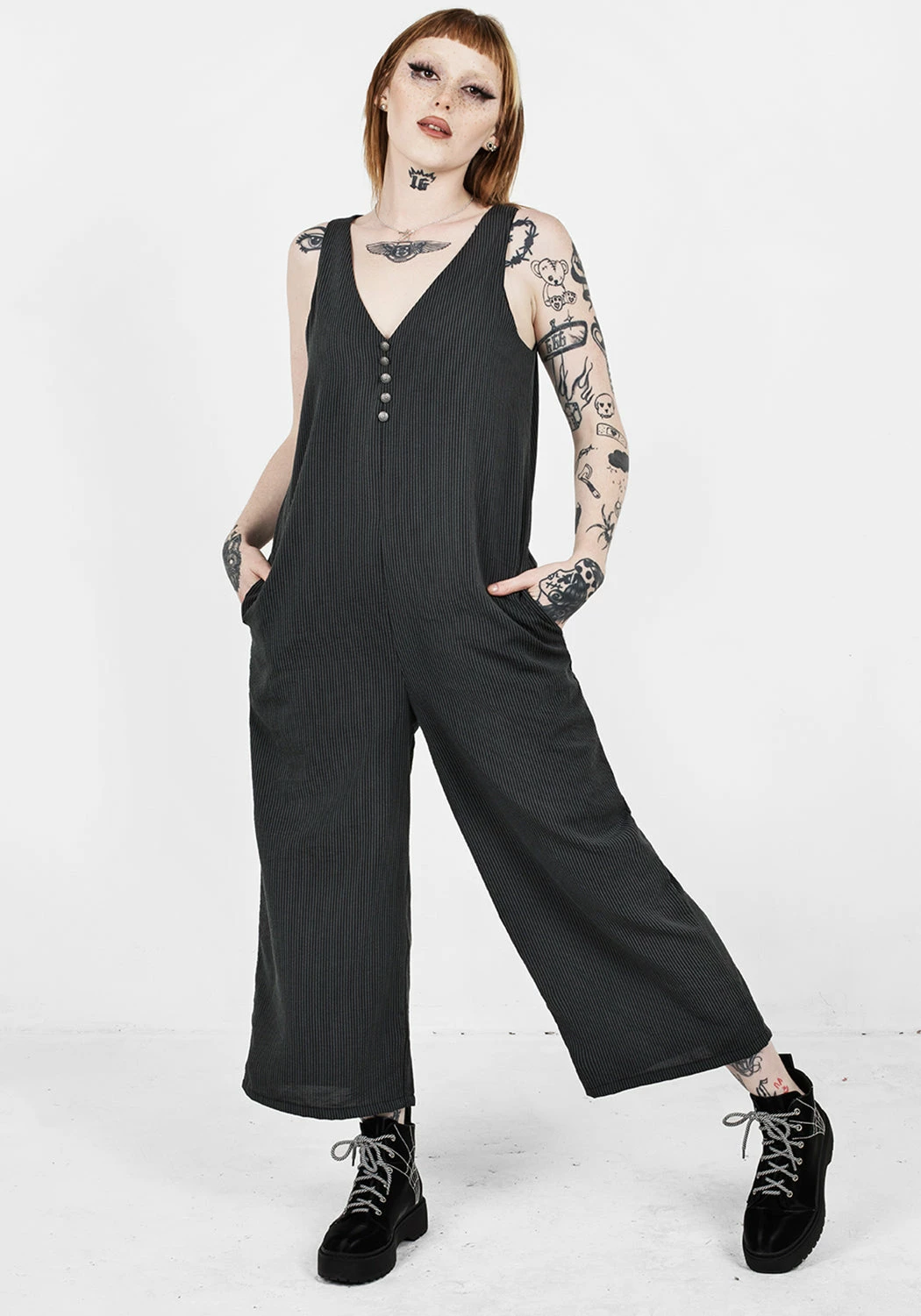 MET1 CANNONBALL A-LINE JUMPSUIT 3 MET1 CANNONBALL A-LINE JUMPSUIT