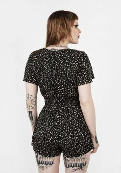 MET1 Tops VALLEY FRILL PEPLUM PLAYSUIT 12 MET1 Tops VALLEY FRILL PEPLUM PLAYSUIT