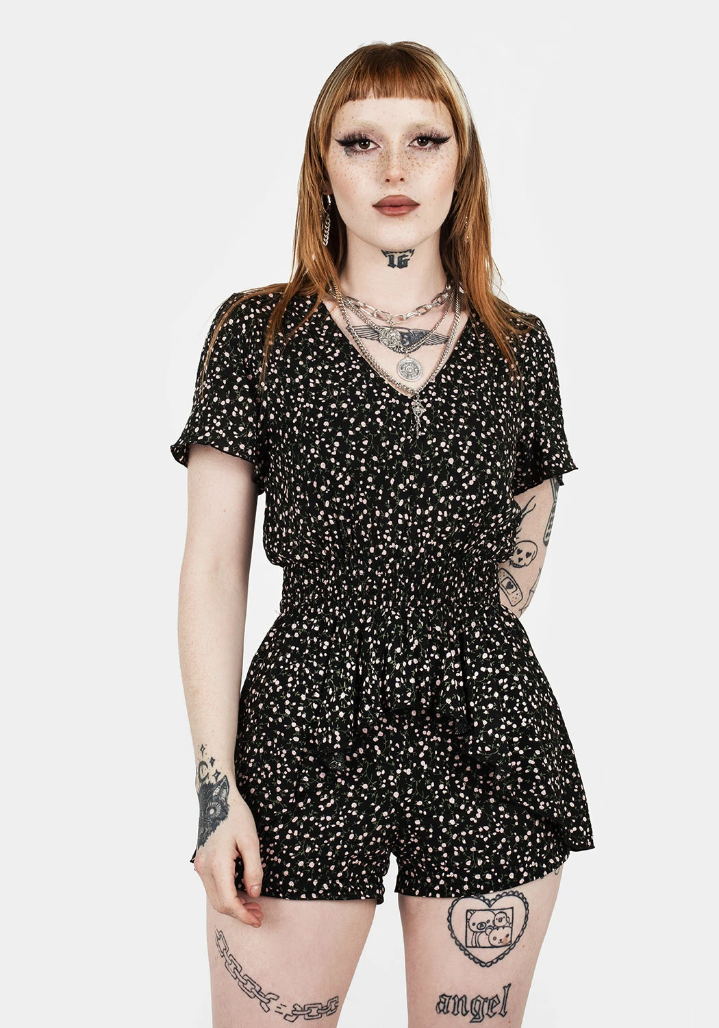 MET1 Tops VALLEY FRILL PEPLUM PLAYSUIT 7 MET1 Tops VALLEY FRILL PEPLUM PLAYSUIT