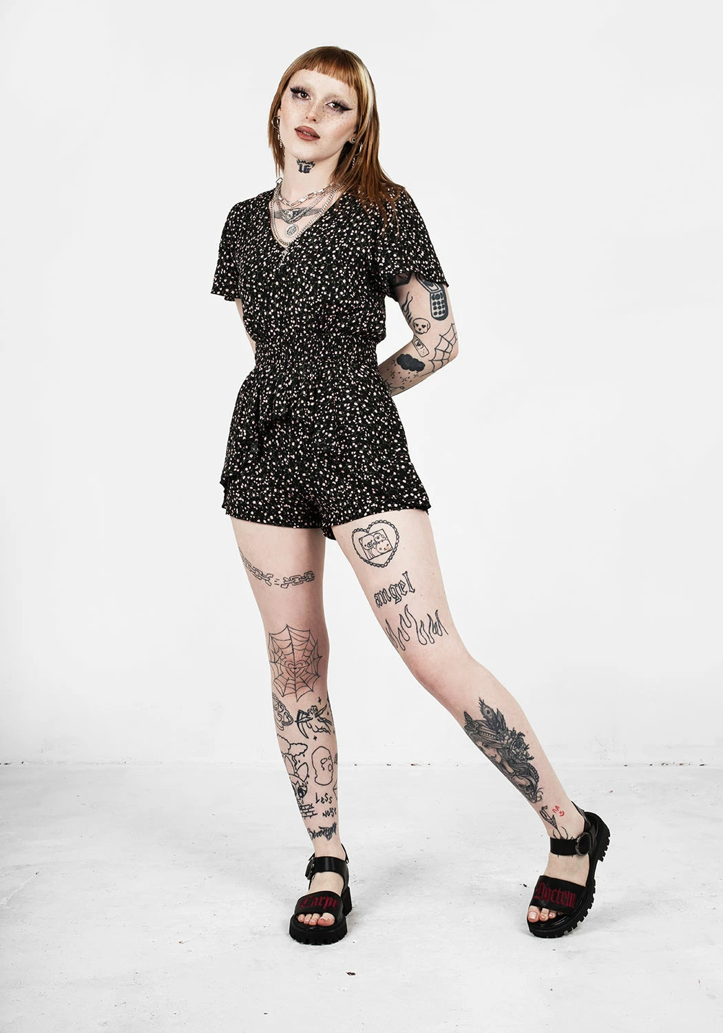 MET1 Tops VALLEY FRILL PEPLUM PLAYSUIT 6 MET1 Tops VALLEY FRILL PEPLUM PLAYSUIT