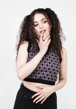 MET1 CLOWNTEARS V NECK VEST