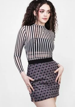 MET1 SHOWTIME MESH BODYSUIT