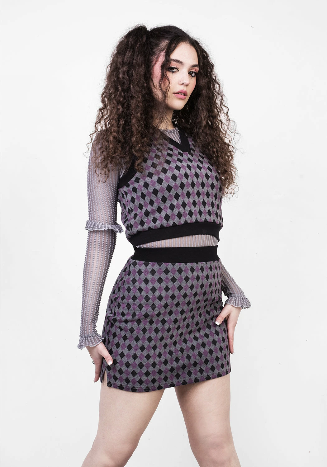 MET1 Bottoms CLOWNTEARS MINI SKIRT 8 MET1 Bottoms CLOWNTEARS MINI SKIRT