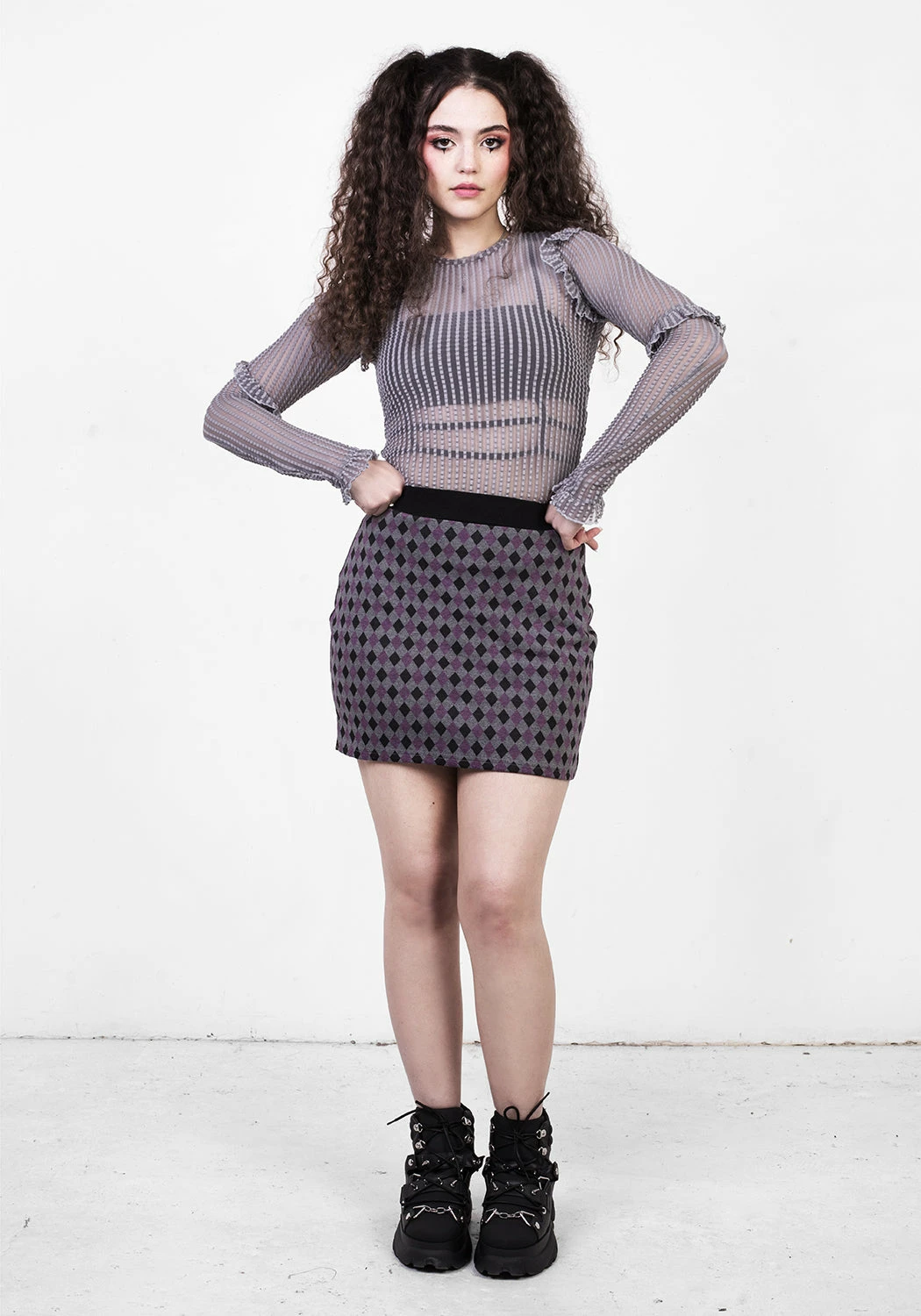 MET1 Bottoms CLOWNTEARS MINI SKIRT 4 MET1 Bottoms CLOWNTEARS MINI SKIRT