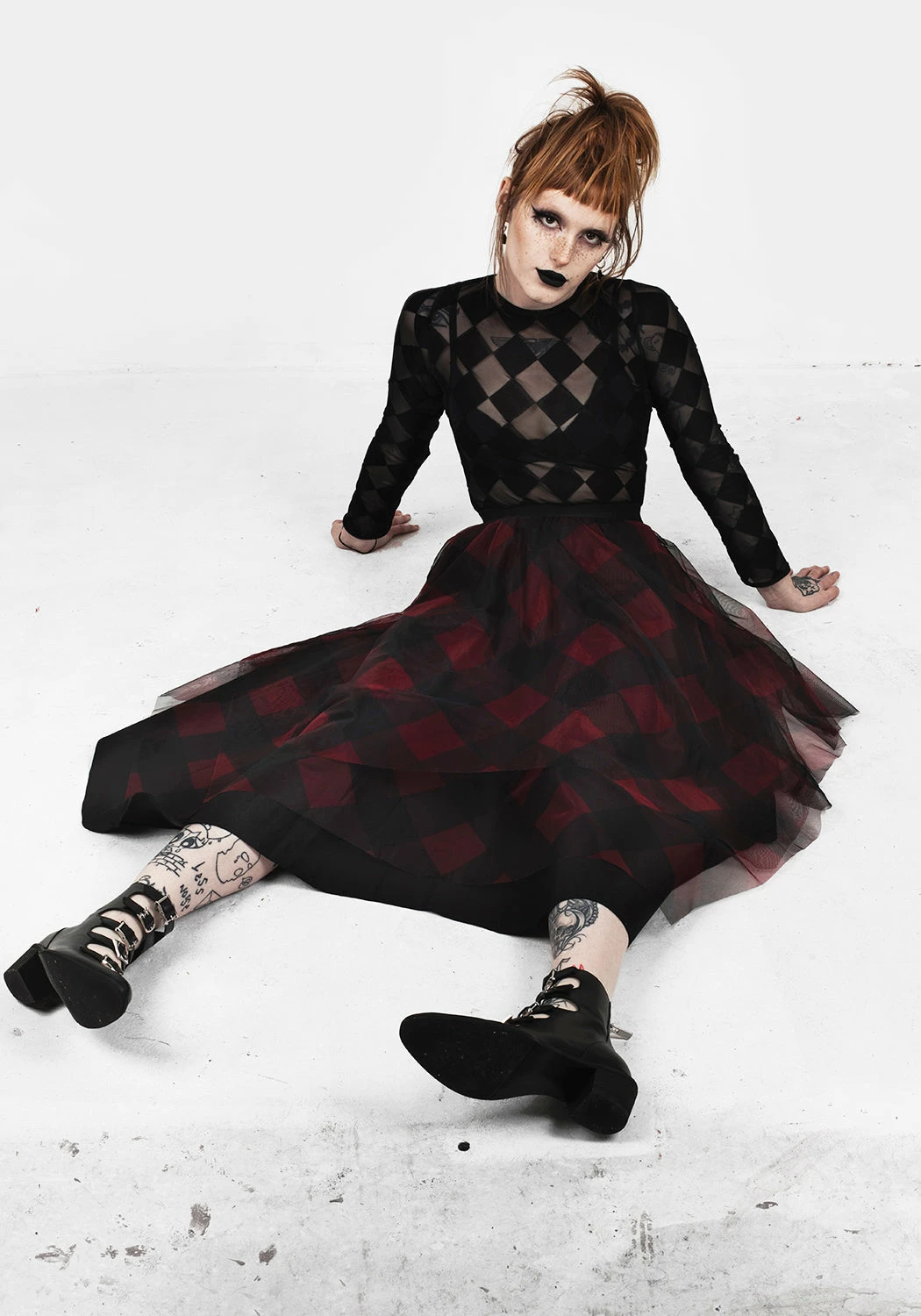 MET1 Bottoms CIRQUE LAYERED TULLE MIDI SKIRT 4 MET1 Bottoms CIRQUE LAYERED TULLE MIDI SKIRT