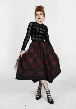 MET1 Bottoms CIRQUE LAYERED TULLE MIDI SKIRT 17 MET1 Bottoms CIRQUE LAYERED TULLE MIDI SKIRT