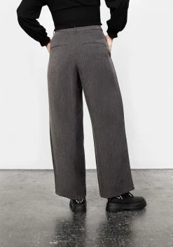 MET1 HERRINGBONE TAILORED TROUSER