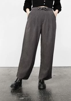 MET1 HERRINGBONE TAILORED TROUSER