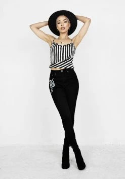 MET1 PARANORMAL CROP CAMI TOP Tops