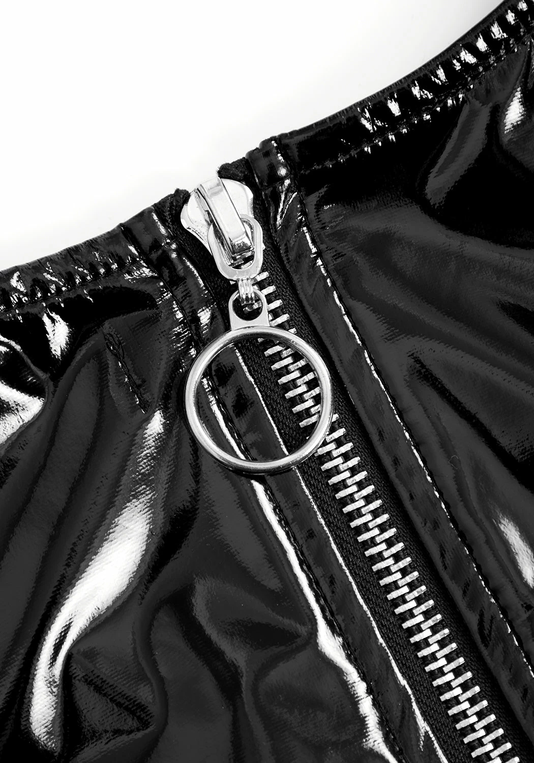 MET1 Tops HELLBOUND VINYL CROP TOP 8 MET1 Tops HELLBOUND VINYL CROP TOP