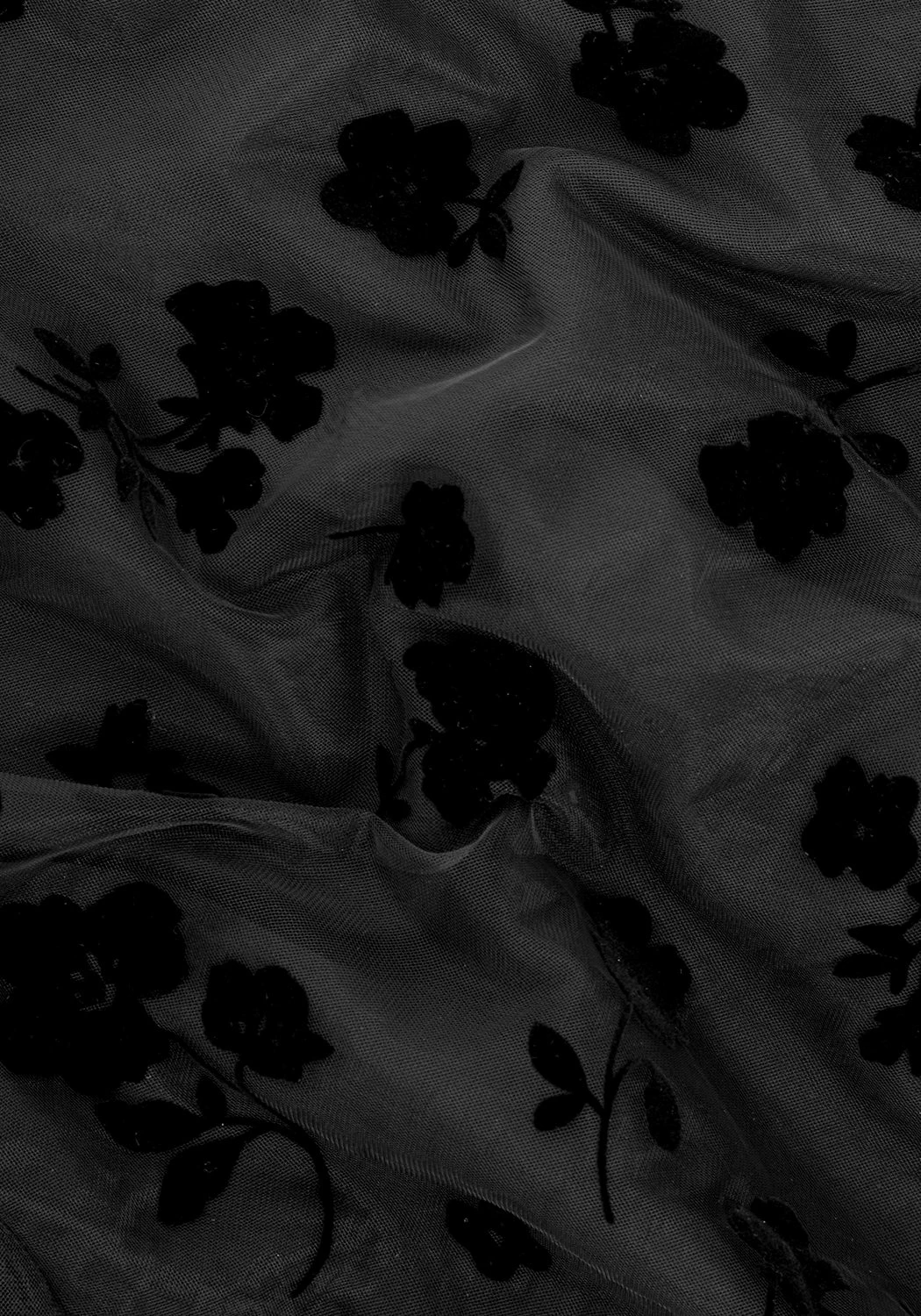 MET1 STEVIE FLOCKED WRAP CROP TOP Tops 9 MET1 STEVIE FLOCKED WRAP CROP TOP Tops