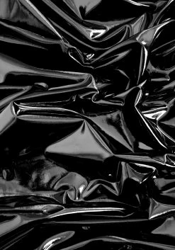 MET1 SINISTER MINI VINYL SKIRT